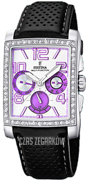 Festina Multifunction Biały/Skóra F16362-U
