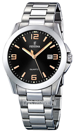 Festina Czarny/Stal Ø40 mm F16376-6