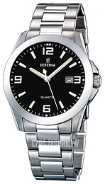 Festina Czarny/Stal Ø40 mm F16376