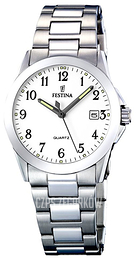 Festina Classic Biały/Stal Ø30 mm F16377-1