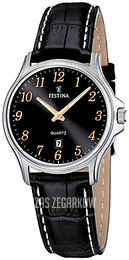 Festina Czarny/Skóra Ø31 mm F16457-6