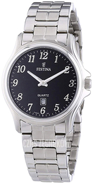 Festina Czarny/Stal Ø32 mm F16474-4
