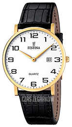 Festina Classic Biały/Skóra Ø40 mm F16478-1