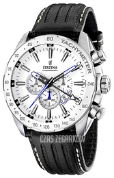Festina Sport Biały/Skóra Ø46 mm F16489-1