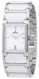 Festina Dress Biały/Stal F16536-1