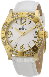 Festina Biały/Skóra Ø38 mm F16580-1