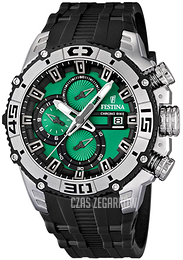 Festina Chrono Bike Zielony/Stal Ø48 mm F16600-3
