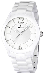 Festina Dress Biały/Czeramiczna Ø37 mm F16638-1