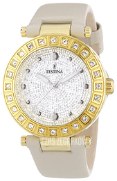 Festina Zestaw kryształów/Skóra Ø38 mm F16646-3