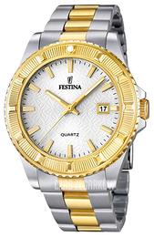 Festina Srebrny/Stal w odcieniu złota Ø40 mm F16683-1