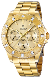 Festina Żółte złoto/Stal w odcieniu złota Ø40 mm F16694-2