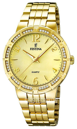 Festina Szampański/Stal w odcieniu złota Ø36 mm F16704-2