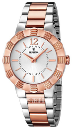 Festina Dress Biały/Stal Ø35 mm F16731-2