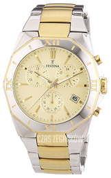 Festina Sport Szampański/Stal w odcieniu złota Ø41 mm F16758-2