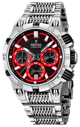 Festina Czarny/Stal Ø44 mm F16774-8