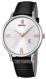 Festina Biały/Skóra Ø41 mm F16824-2