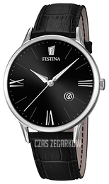 Festina Dress Czarny/Skóra Ø41 mm F16824-4