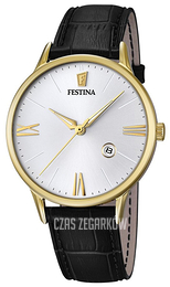 Festina Dress Srebrny/Skóra Ø41 mm F16825-1