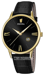 Festina Dress Czarny/Skóra Ø41 mm F16825-4