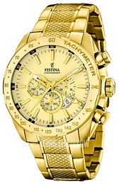 Festina Żółte złoto/Stal w odcieniu złota Ø44 mm F16878-2
