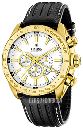 Festina Sport Biały/Skóra Ø44 mm F16879-1