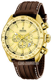 Festina Sport Żółte złoto/Skóra Ø44 mm F16879-2