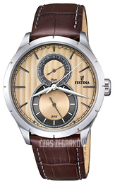 Festina Dress Beżowy/Skóra Ø46 mm F16892-4