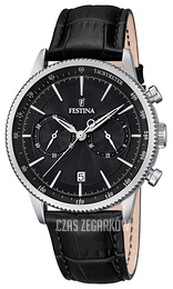 Festina Sport Czarny/Skóra Ø41 mm F16893-4