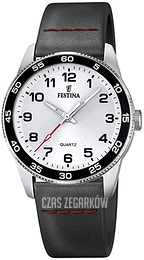 Festina Junior Srebrny/Skóra Ø34 mm F16906-A