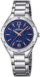 Festina Mademoiselle Niebieski/Stal Ø33.5 mm F16921-4