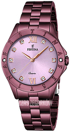 Festina Purpurowy/Stal Ø33 mm F16928-A