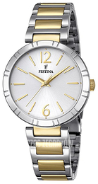 Festina Srebrny/Stal w odcieniu złota Ø33 mm F16937-1