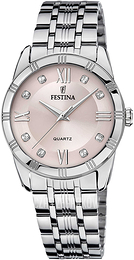 Festina Różowy/Stal Ø33 mm F16940-C