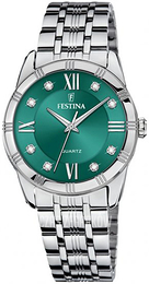 Festina Mademoiselle Zielony/Stal Ø32 mm F16940-F