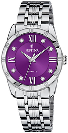 Festina Mademoiselle Purpurowy/Stal Ø32 mm F16940-G