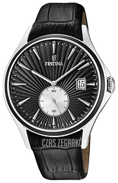 Festina Czarny/Skóra Ø42 mm F16980-4