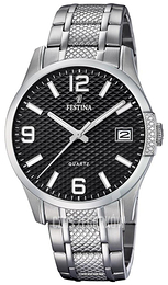 Festina Czarny/Stal Ø42 mm F16981-1