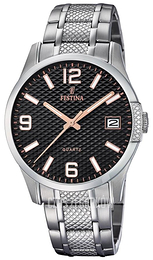 Festina Czarny/Stal Ø42 mm F16981-3