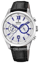 Festina Biały/Skóra Ø44 mm F16996-2