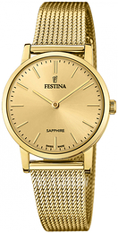 Festina Swiss Made Żółte złoto/Stal w odcieniu złota Ø29.3 mm F20023-2