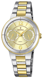 Festina Żółte złoto/Stal w odcieniu złota Ø35 mm F20207-1