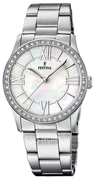 Festina Biały/Stal Ø34 mm F20232-1