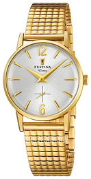 Festina Srebrny/Stal w odcieniu złota Ø29 mm F20257-1