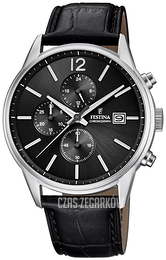 Festina Sport Czarny/Skóra Ø43 mm F20284-4