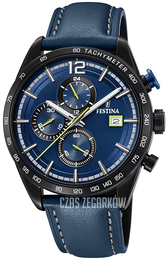 Festina Sport Niebieski/Skóra Ø44 mm F20344-2