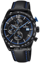 Festina Sport Czarny/Skóra Ø44 mm F20344-4
