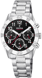 Festina Junior Czarny/Stal Ø36 mm F20345-3