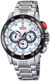 Festina Biały/Stal Ø43 mm F20352-1
