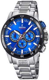 Festina Niebieski/Stal Ø43 mm F20352-2