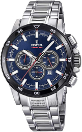 Festina Niebieski/Stal Ø43 mm F20352-3